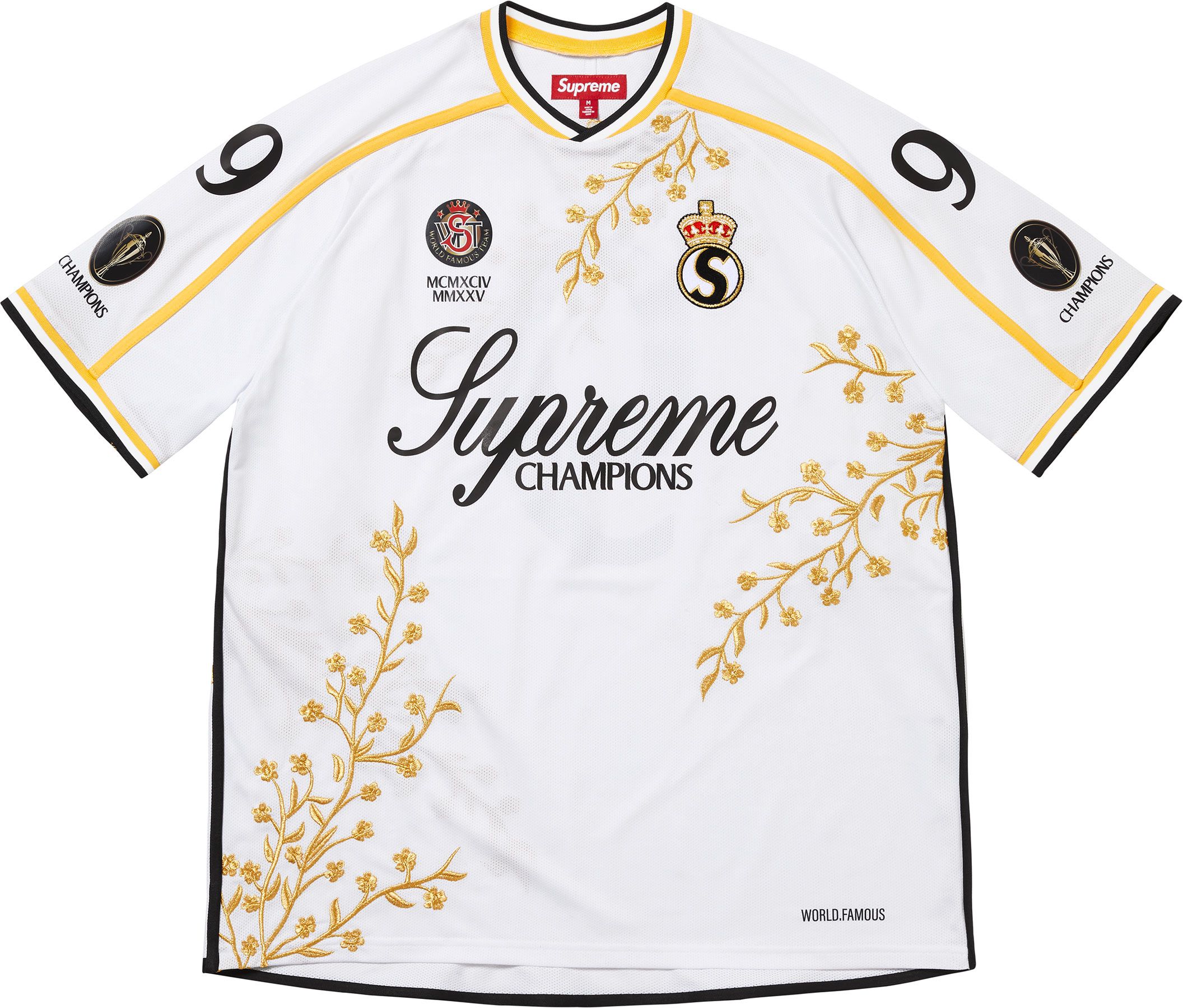 Floral Soccer Jersey Supreme M シュプリーム Fall/Winter 2025 Preview – Supreme