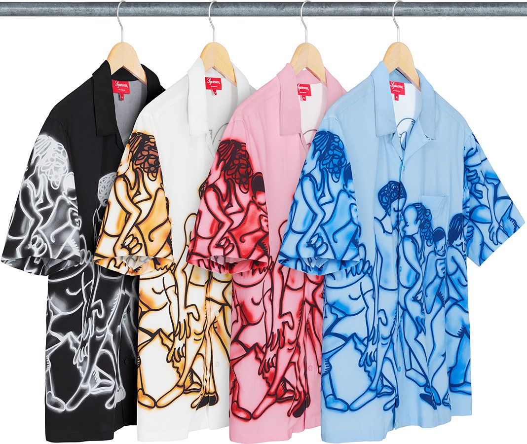 SUPREME Logo Rib S/S Work Shirt 半袖シャツ Spring/Summer 2021 Preview – Supreme