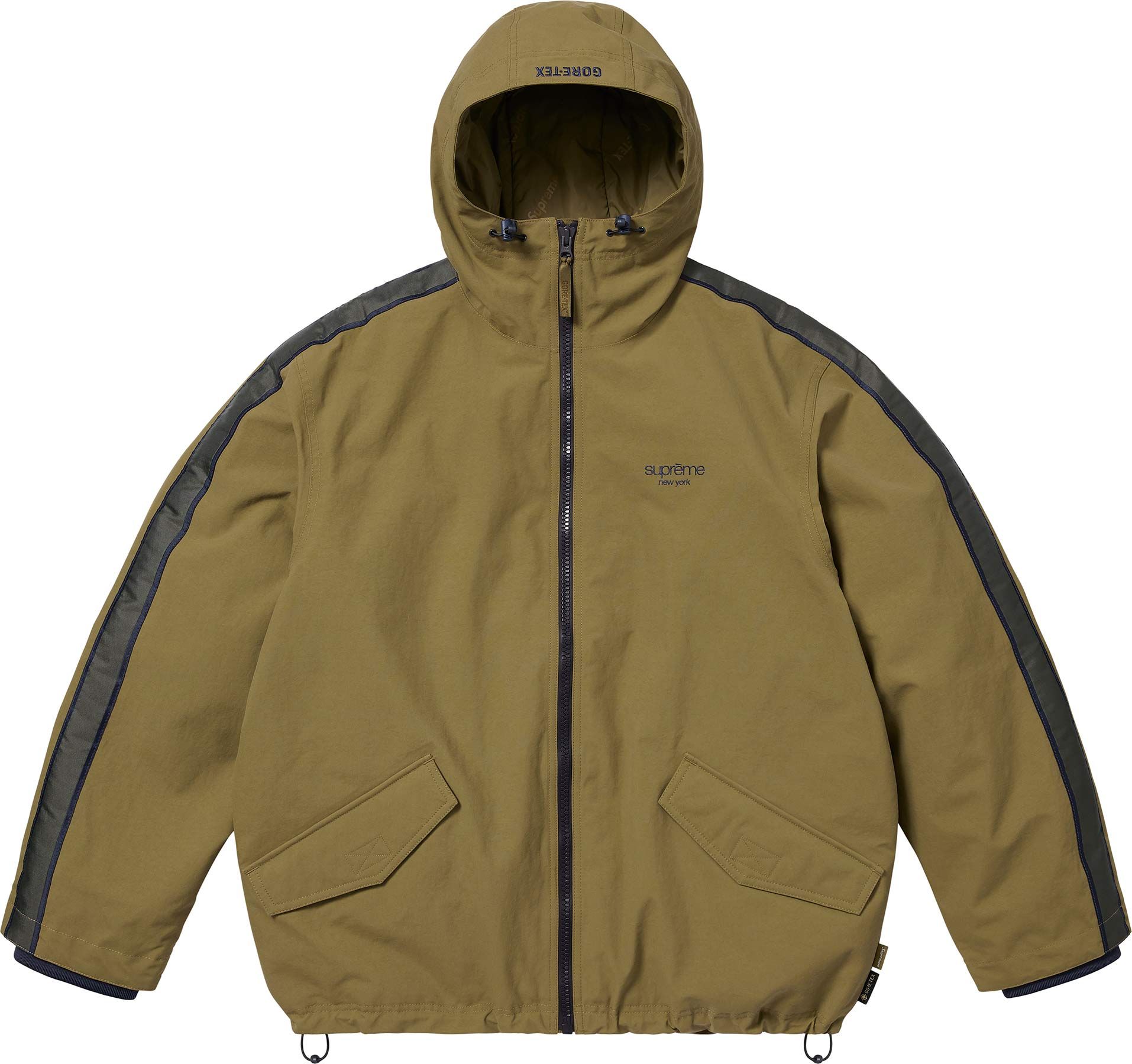 w*d様 Supreme GORE-TEX Stripe Hooded Jack Spring/Summer 2025 Preview – Supreme