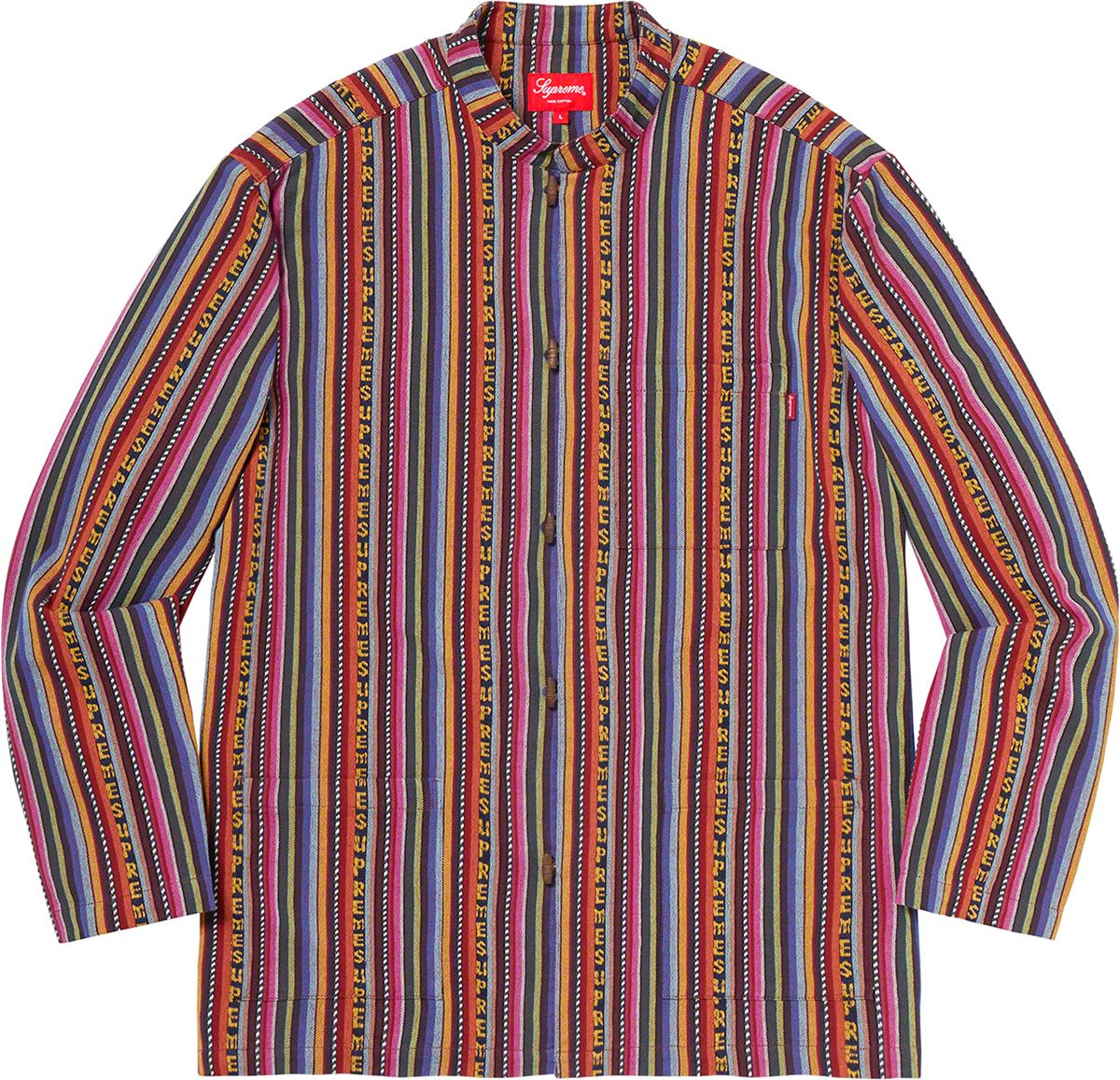 トップス supreme 20ss Woven Toggle Shirt multi XL Spring/Summer 2020 Preview – Supreme