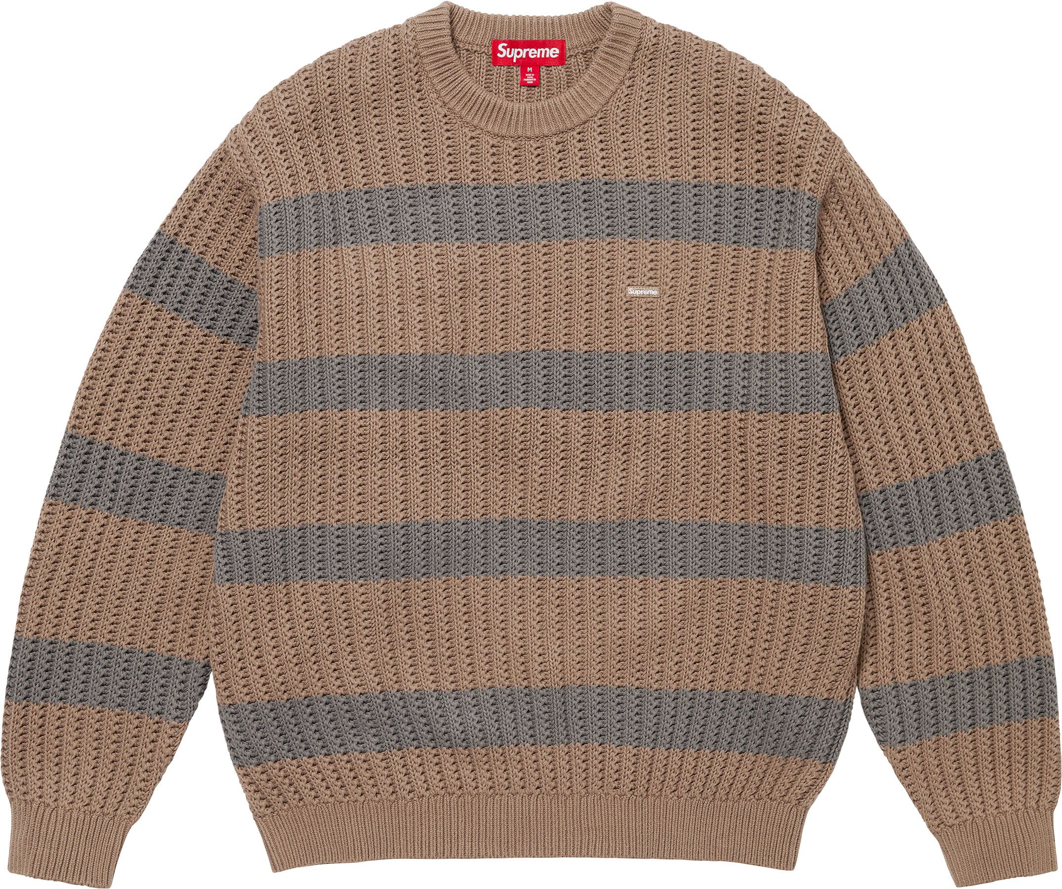 トップス Supreme Stripe Small Box Sweater Spring/Summer 2025 Preview – Supreme