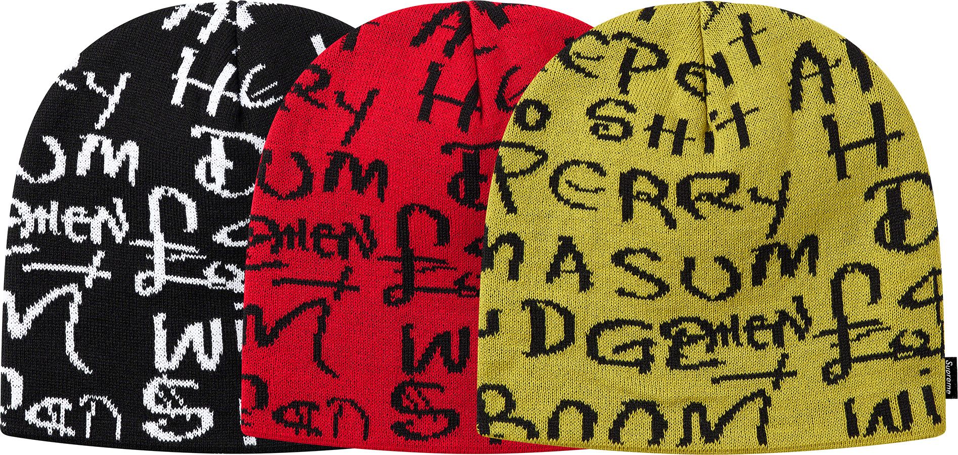 ミーちゃん様　Supreme Black Ark Beanie 黒 Fall/Winter 2020 Preview – Supreme