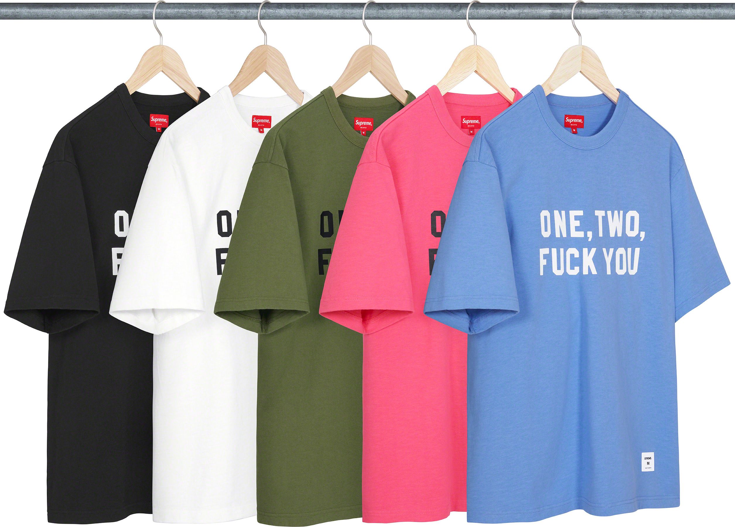 美品　supreme One Two Fuck You S/S Top 23ss Spring/Summer 2023 Preview – Supreme