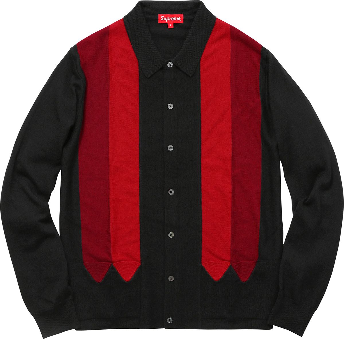 b*g様 Supreme Arrows Striped Polo Sweater Spring/Summer 2017 Preview – Supreme