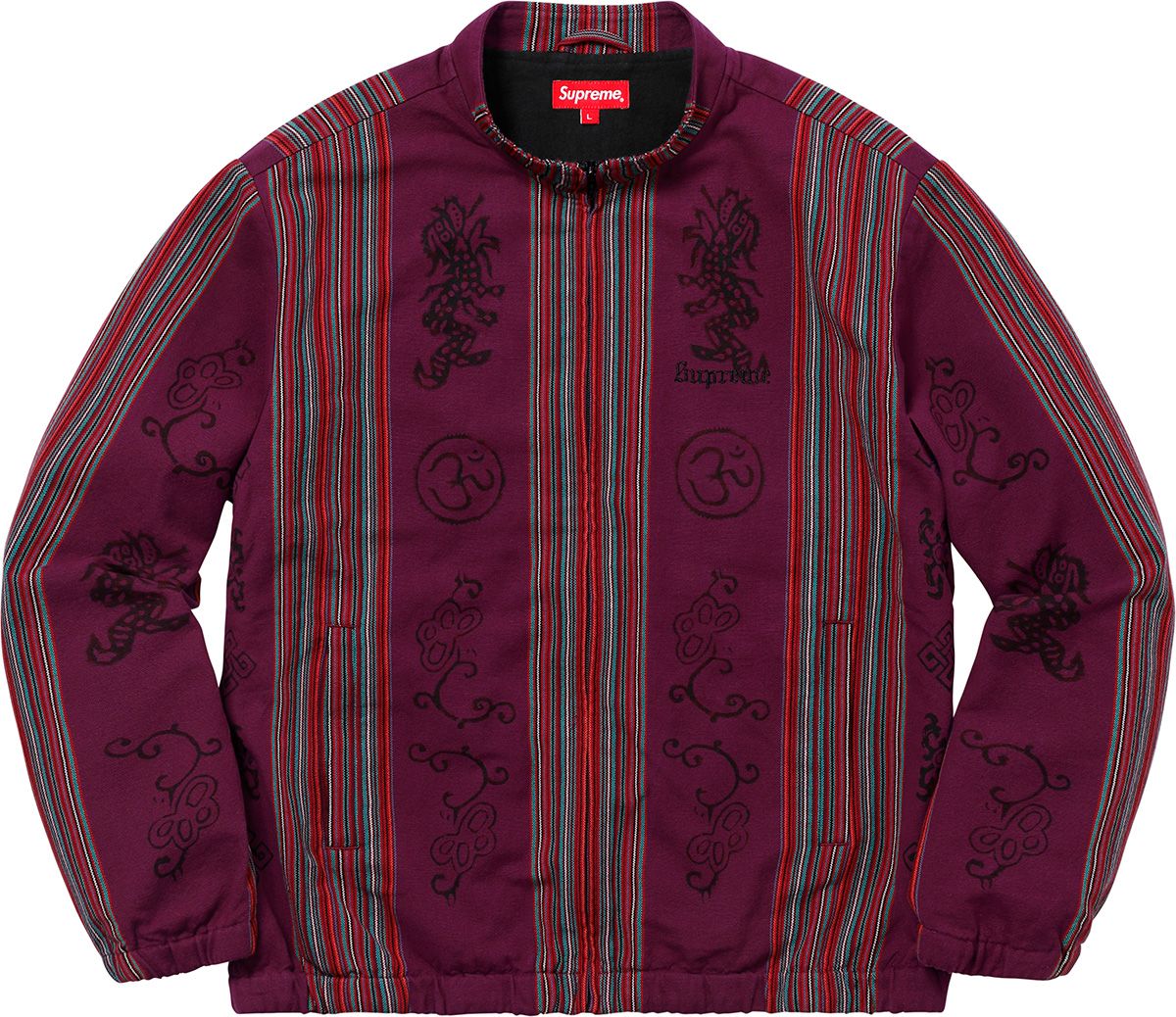 ジャケット・アウター supreme batik stripe jacket Spring/Summer 2018 Preview – Supreme
