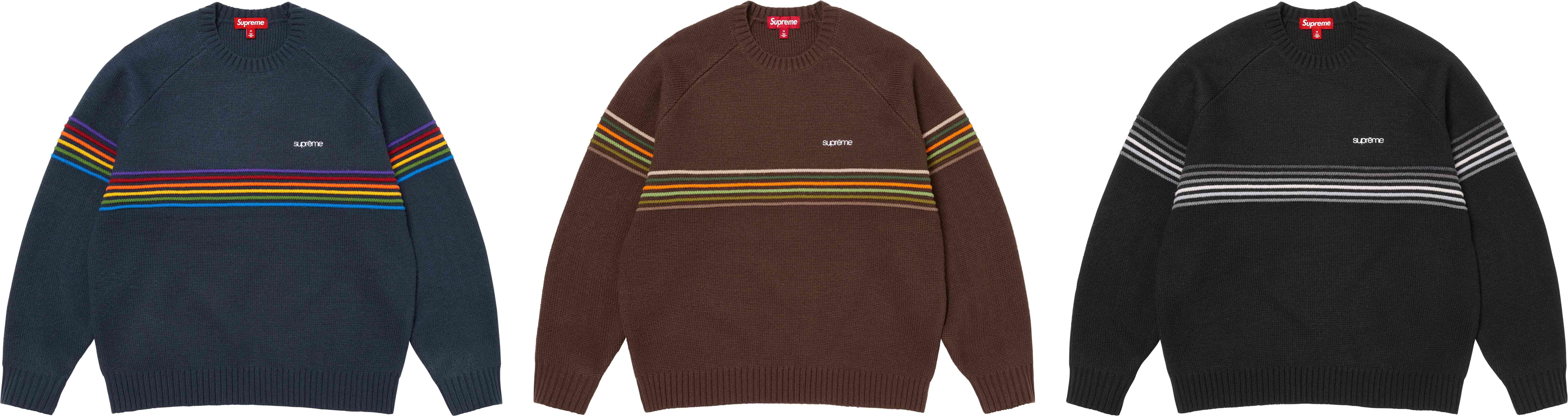 トップス supreme Raised Stripe Sweater L Spring/Summer 2026 Preview – Supreme