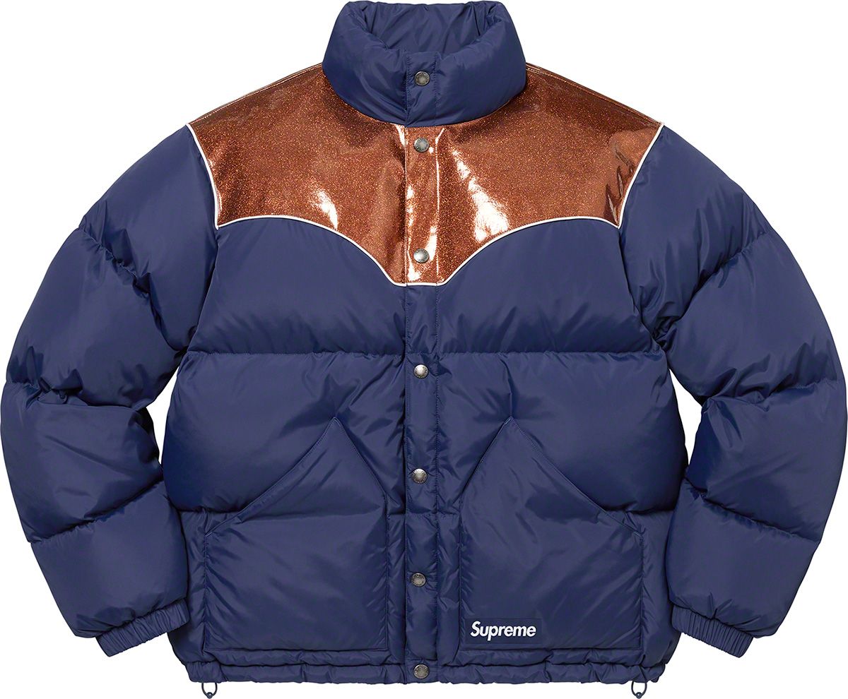 ジャケット・アウター supreme Glitter Yoke Down Puffer Jacket Fall/Winter 2022 Preview – Supreme