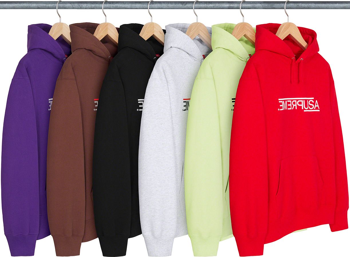 トップス SupremexMM6 BoxLogoZipUpHoodedSweatshirt Fall/Winter 2021 Preview – Supreme