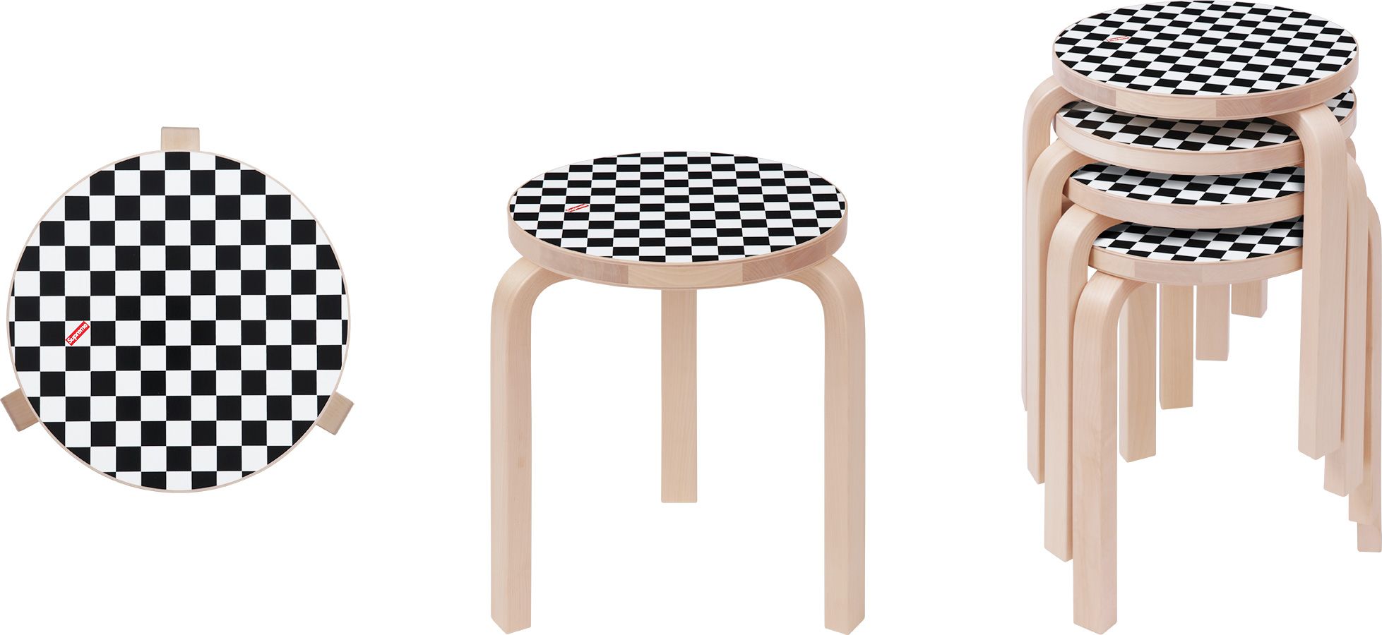 Supreme / Artek Aalto Stool 60 箱無し Spring/Summer 2017 Preview – Supreme