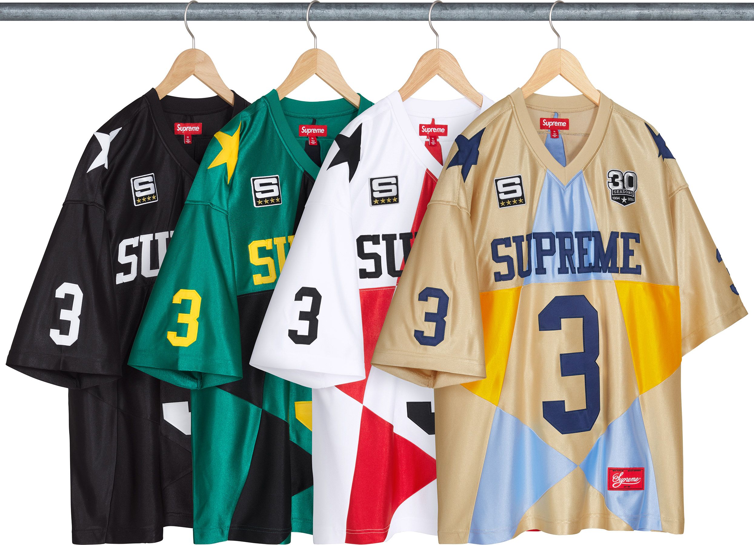 シャツ Supreme 30 Seasons Football Jersey M シャツ Supreme 30 Seasons Football Jersey M シャツ Supreme 30