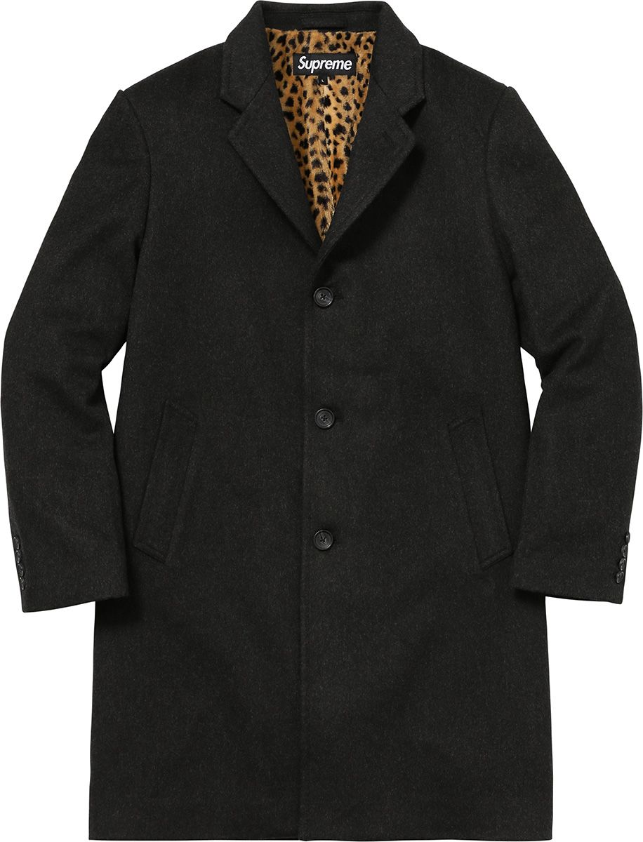 ジャケット・アウター Supreme/Lora Piana - Wool Overcoat Fall/Winter 2017 Preview – Supreme
