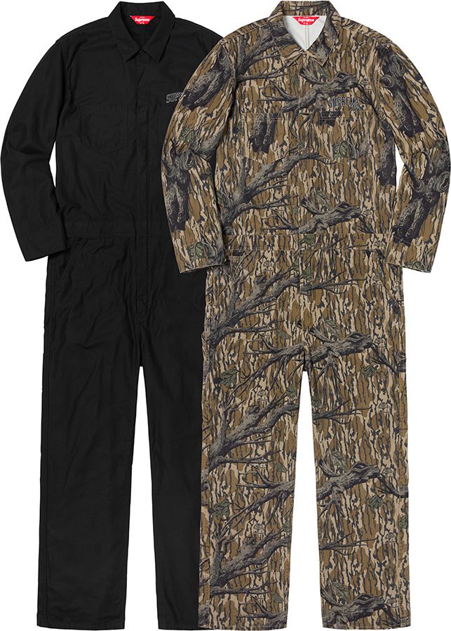 Supreme Coveralls M カバーオール カモ 迷彩 Fall/Winter 2018 Preview – Supreme