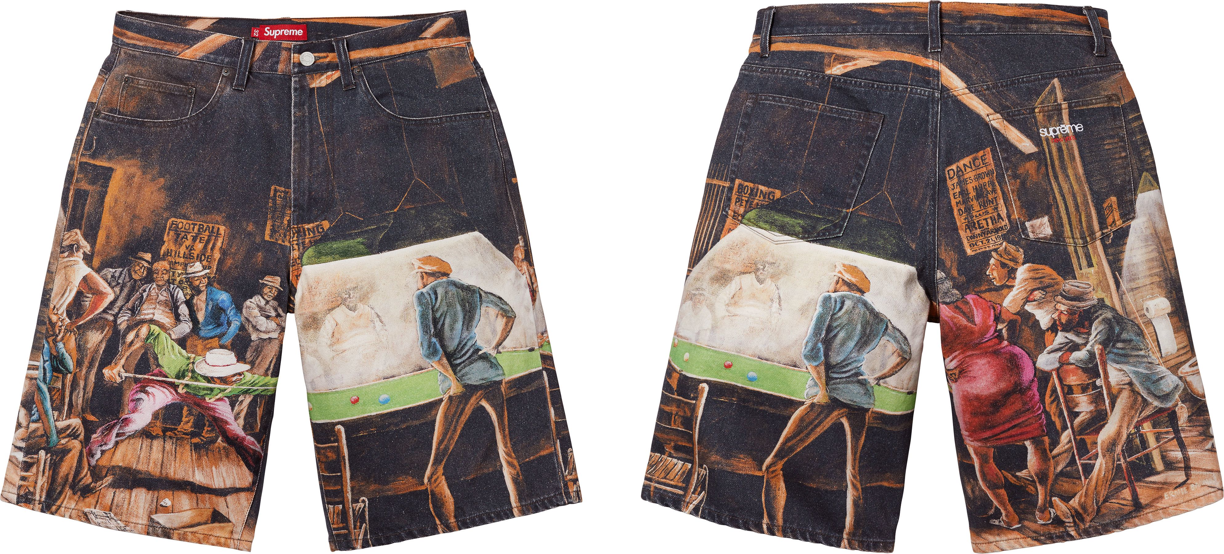 ☆*☆様 Supreme ErnieBarnes Baggy Denim Sho Spring/Summer 2025 Preview – Supreme