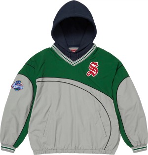 Hooded Warm Up Pullover