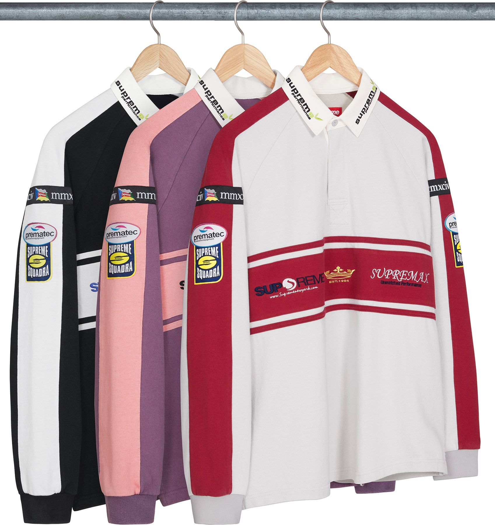 ウェア Supreme Chest Stripe Rugby\