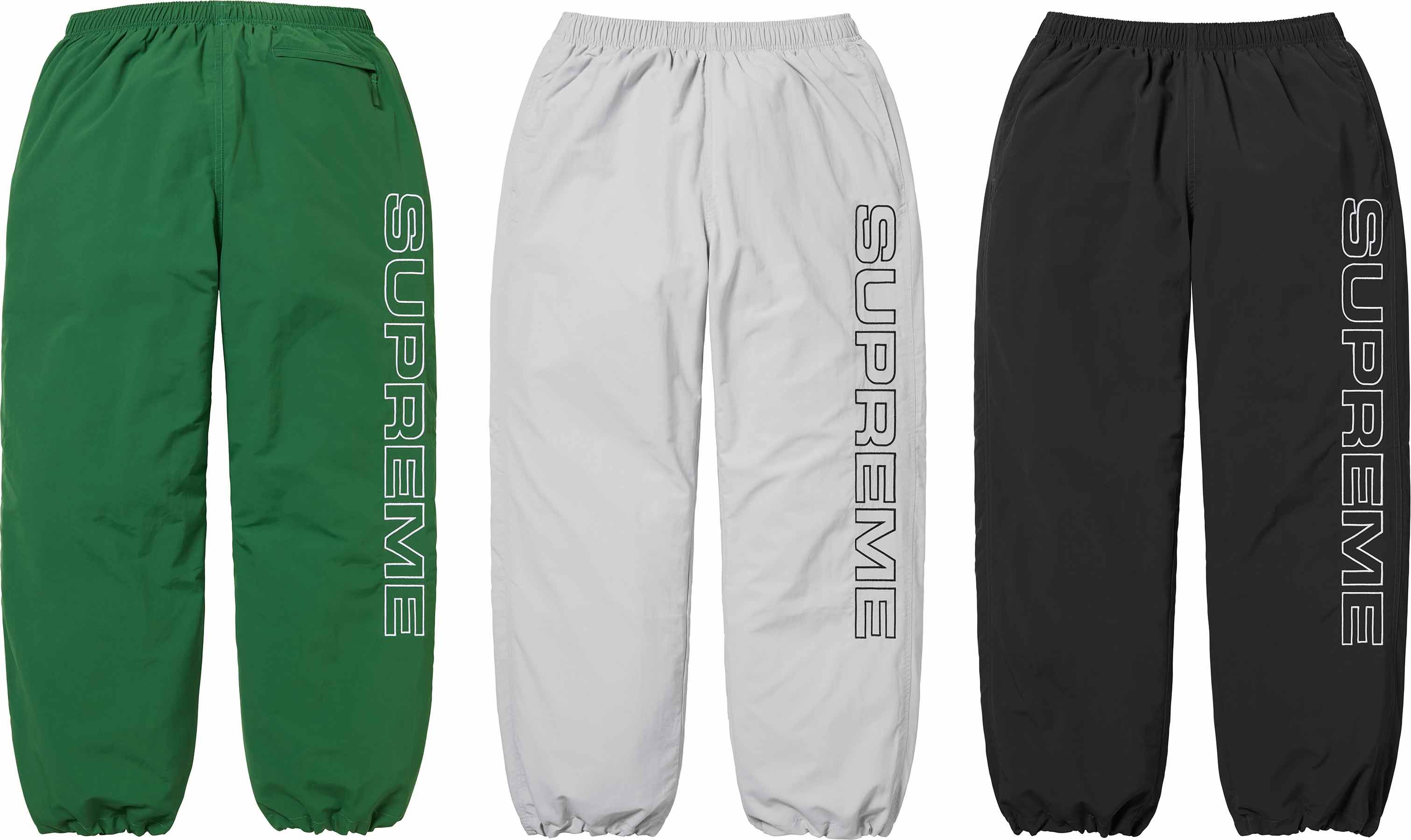 パンツ Supreme Spellout Embroidered TrackPants Fall/Winter 2024 Preview – Supreme