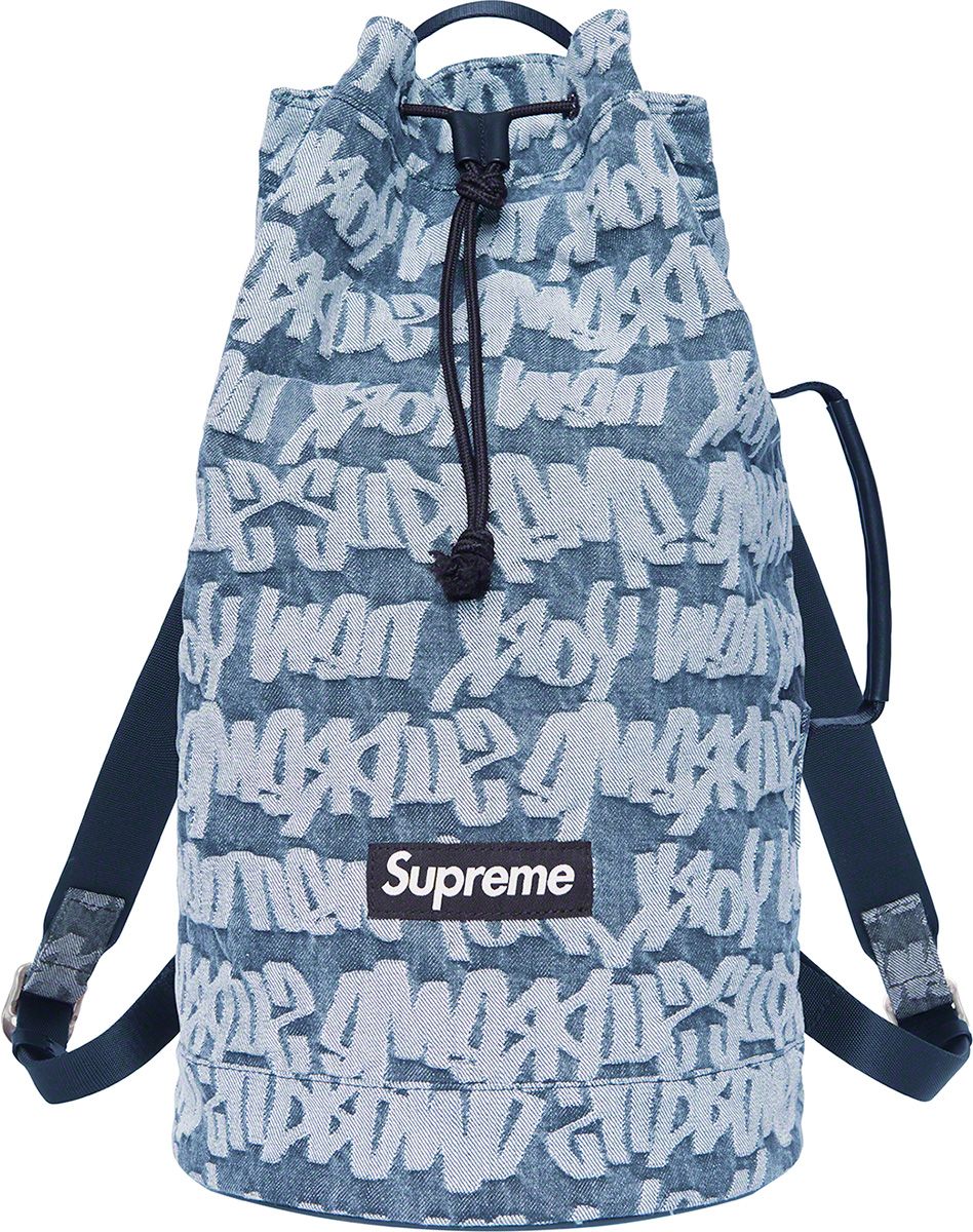 シュプリーム Fat Tip Jacquard Denim バックパック Spring/Summer 2022 Preview – Supreme