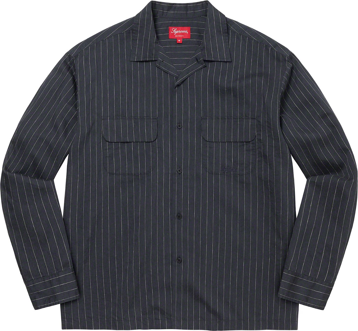 シュプリーム　Pinstripe Linen Shirt ミント Spring/Summer 2023 Preview – Supreme