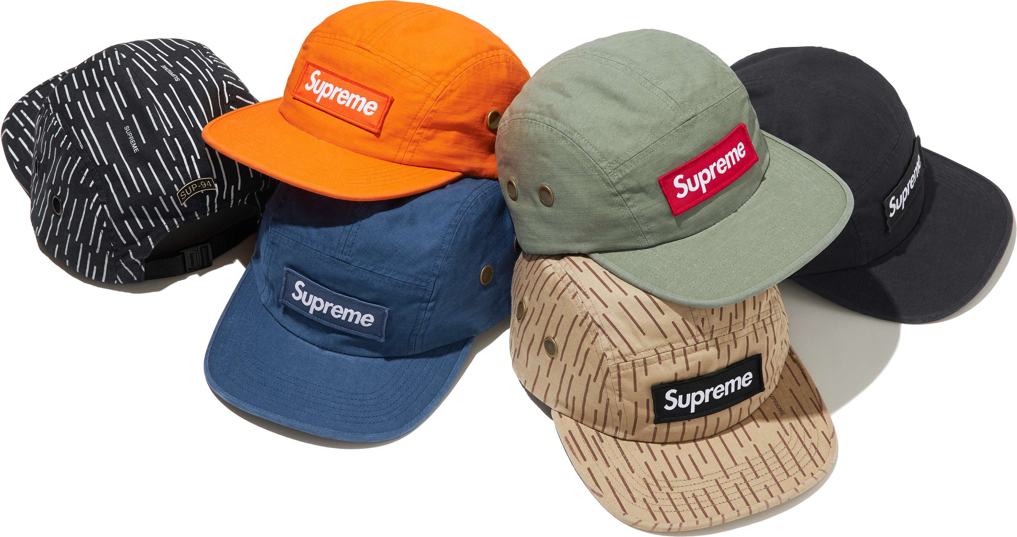 帽子 supreme Waxed Ripstop Camp Cap Fall/Winter 2024 Preview – Supreme
