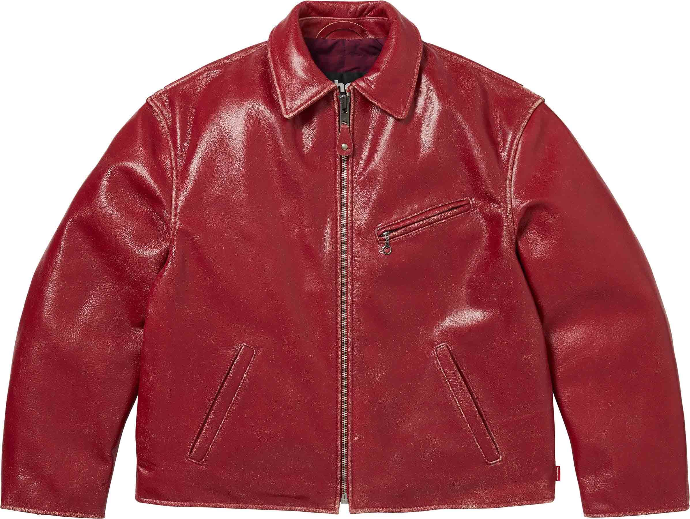 Schott Supreme mm6 ジャケット supreme schott メンズファッション の通販