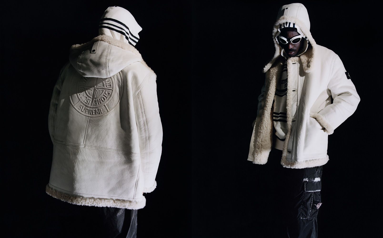 た*く様 Supreme×Stone  コラボジャケット Supreme®/Stone Island® – News – Supreme