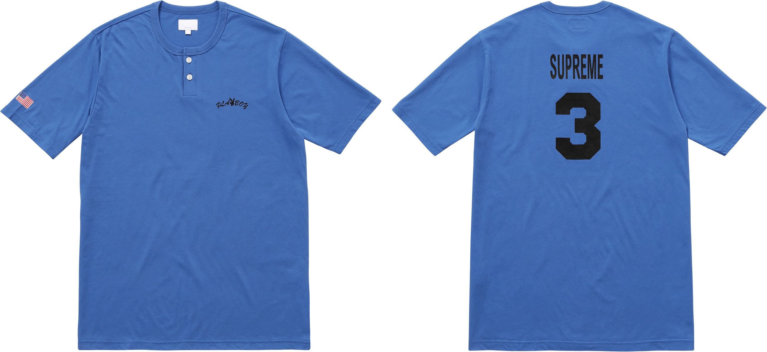 着用一回極美品SUPREME®/PLAYBOY©HENLEY TOP Spring/Summer 2017 Preview – Supreme