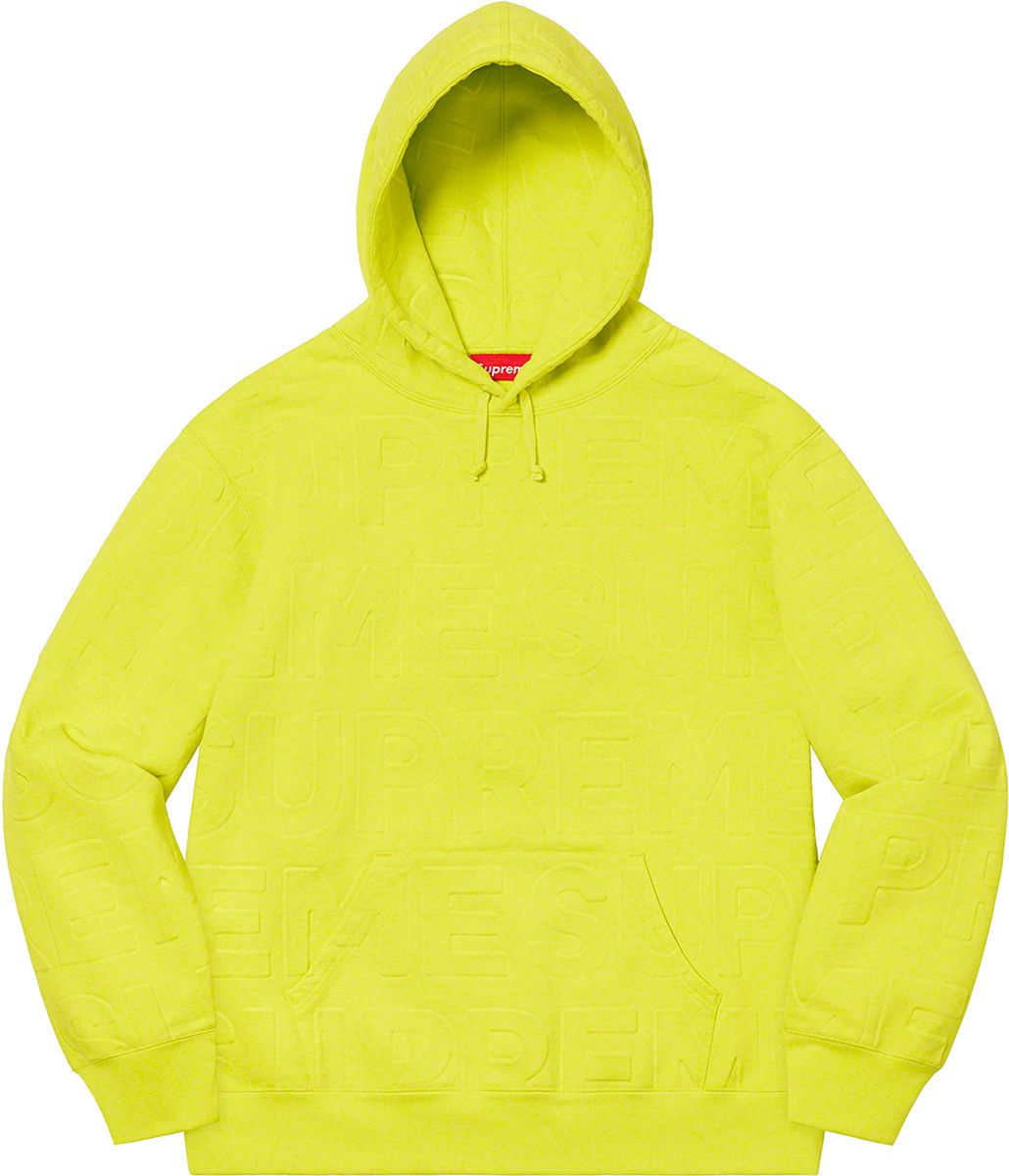 Supreme Gonz Logo Hooded Sweatshirt イエロー Spring/Summer 2021 Preview – Supreme