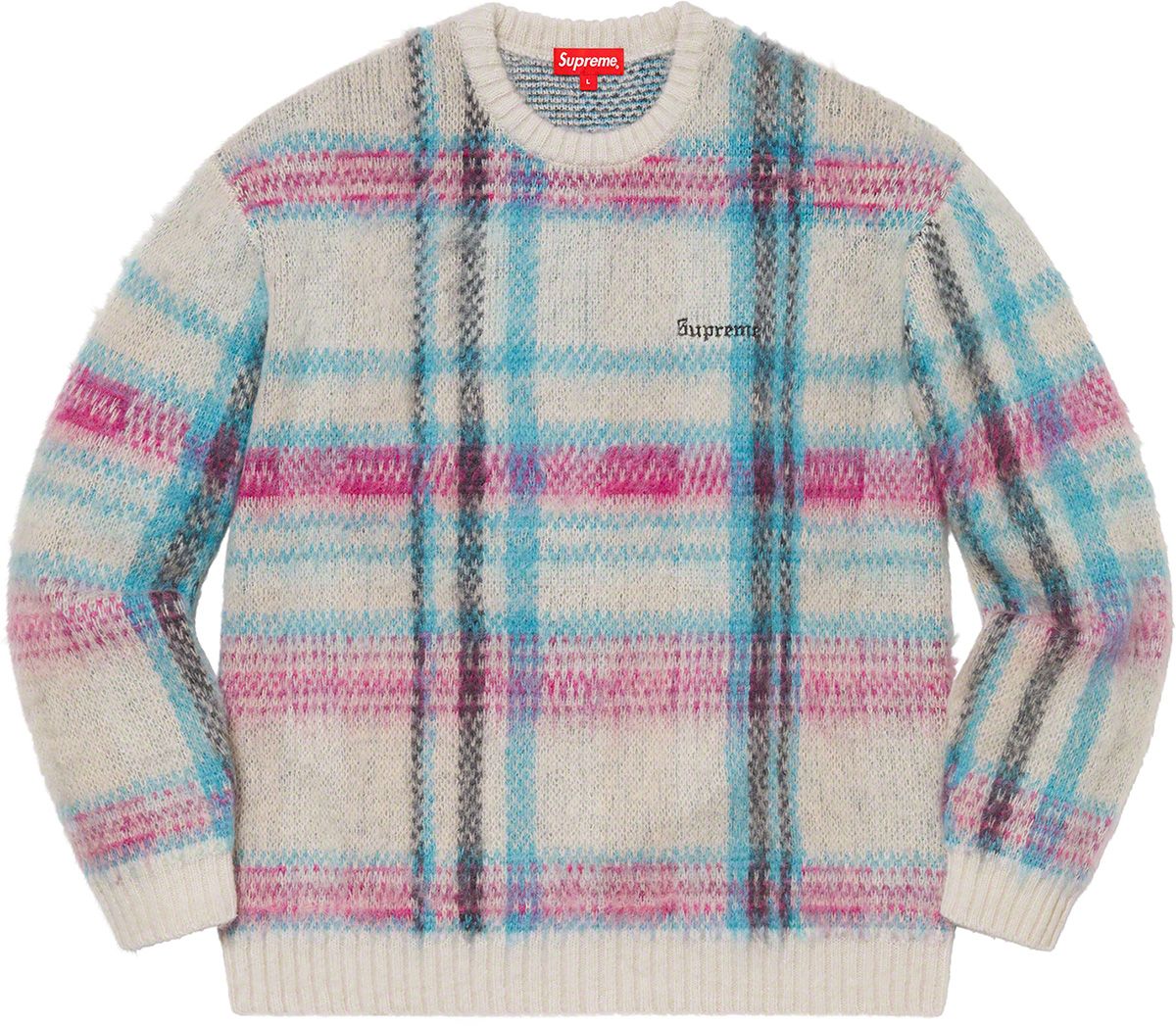 トップス Supreme Brushed Plaid Sweater Fall/Winter 2020 Preview – Supreme
