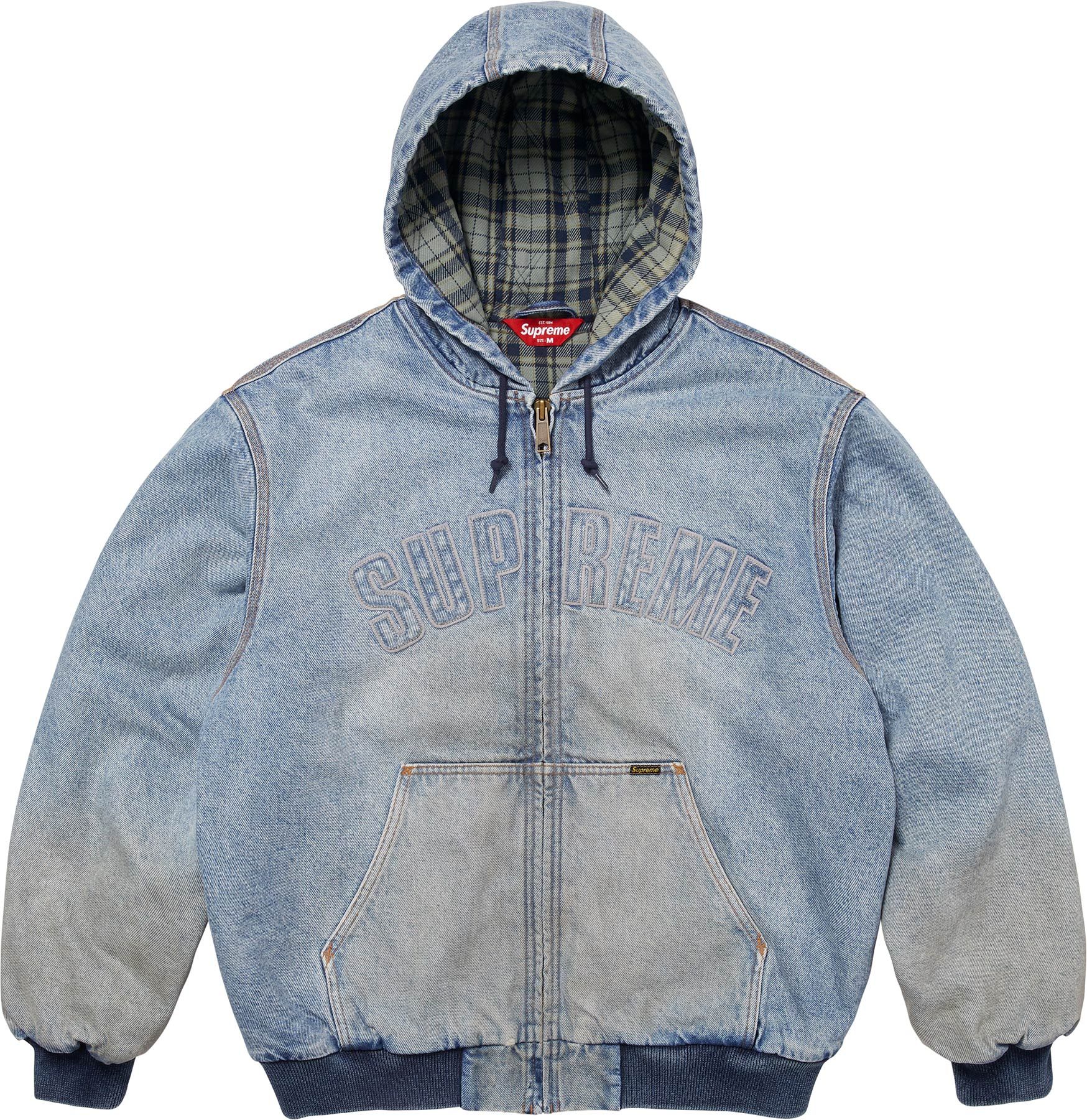 シュプリーム Reflective Arc Hooded Work Jacket Fall/Winter 2025 Preview – Supreme