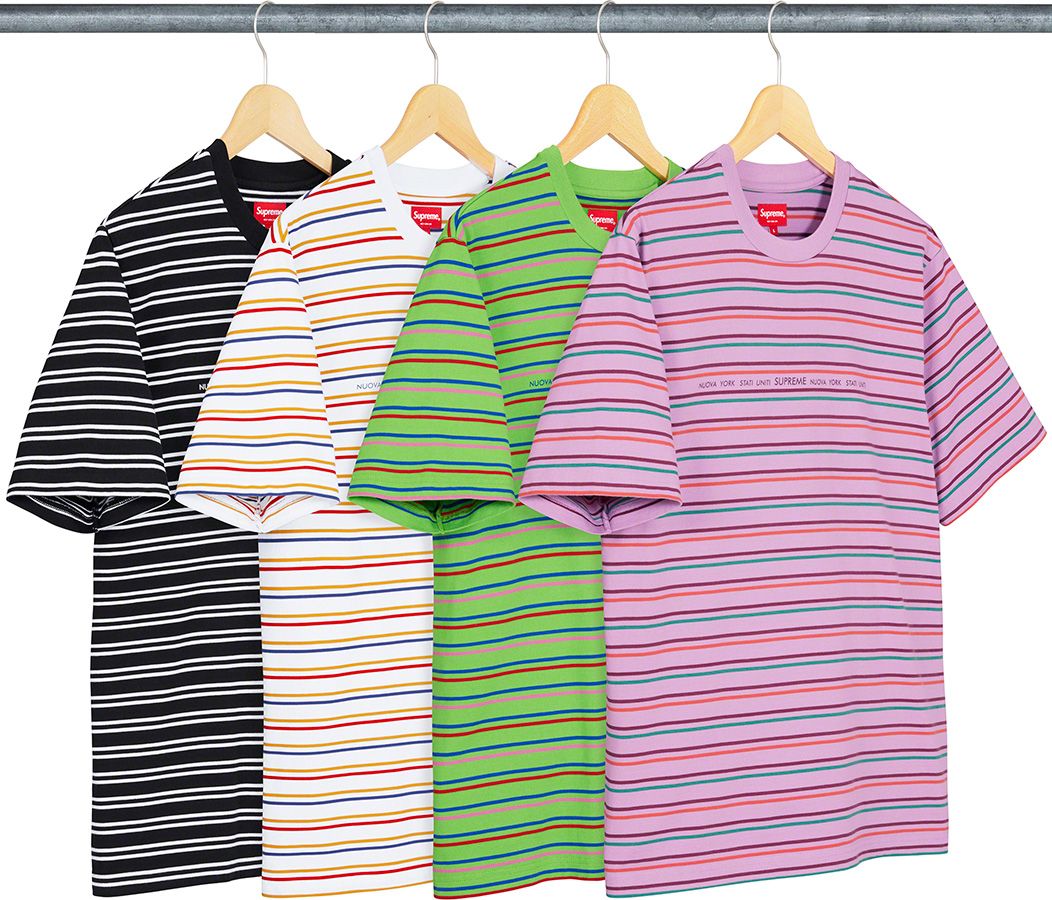 Supreme Stati Uniti Stripe S/S Tシャツ XL Fall/Winter 2020 Preview – Supreme