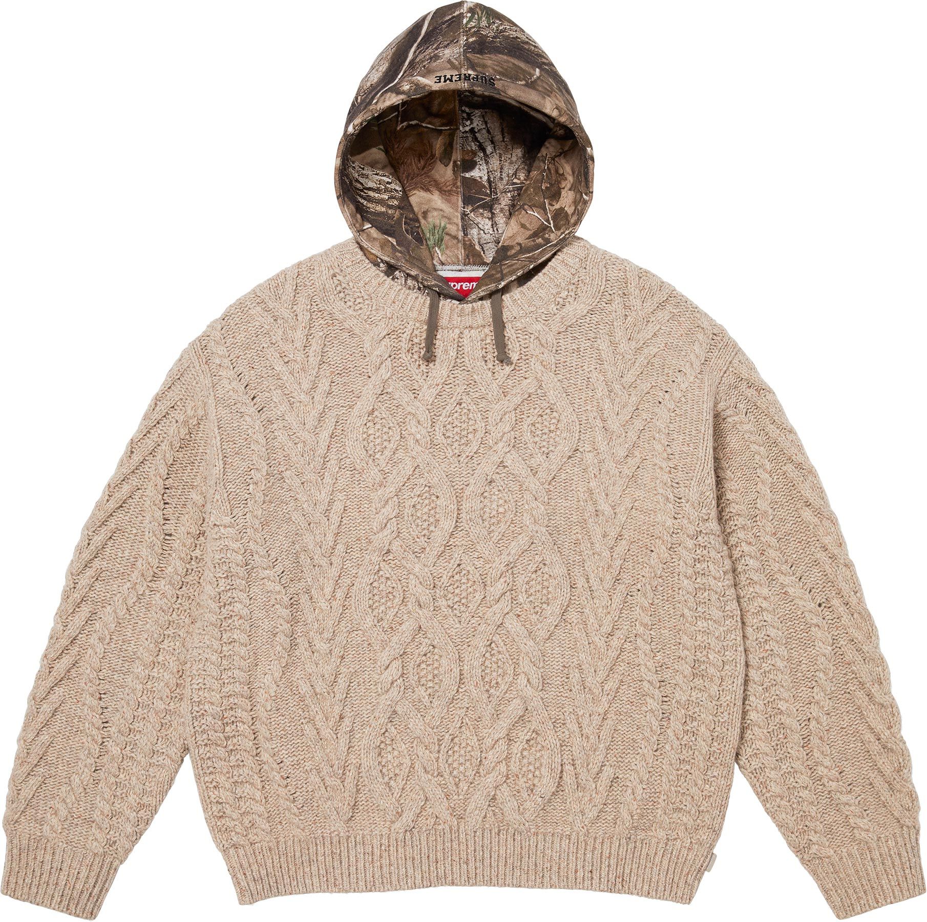 トップス Supreme Cable Hooded Sweater Fall/Winter 2025 Preview – Supreme