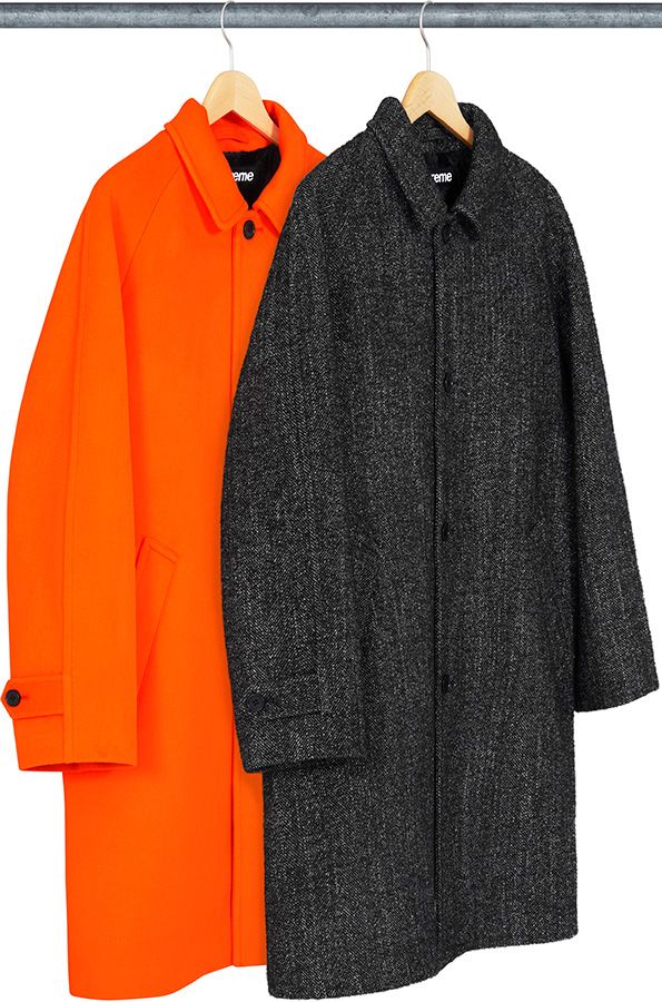 ジャケット・アウター 18AW SUPREME Wool Trench Coat Fall/Winter 2018 Preview – Supreme