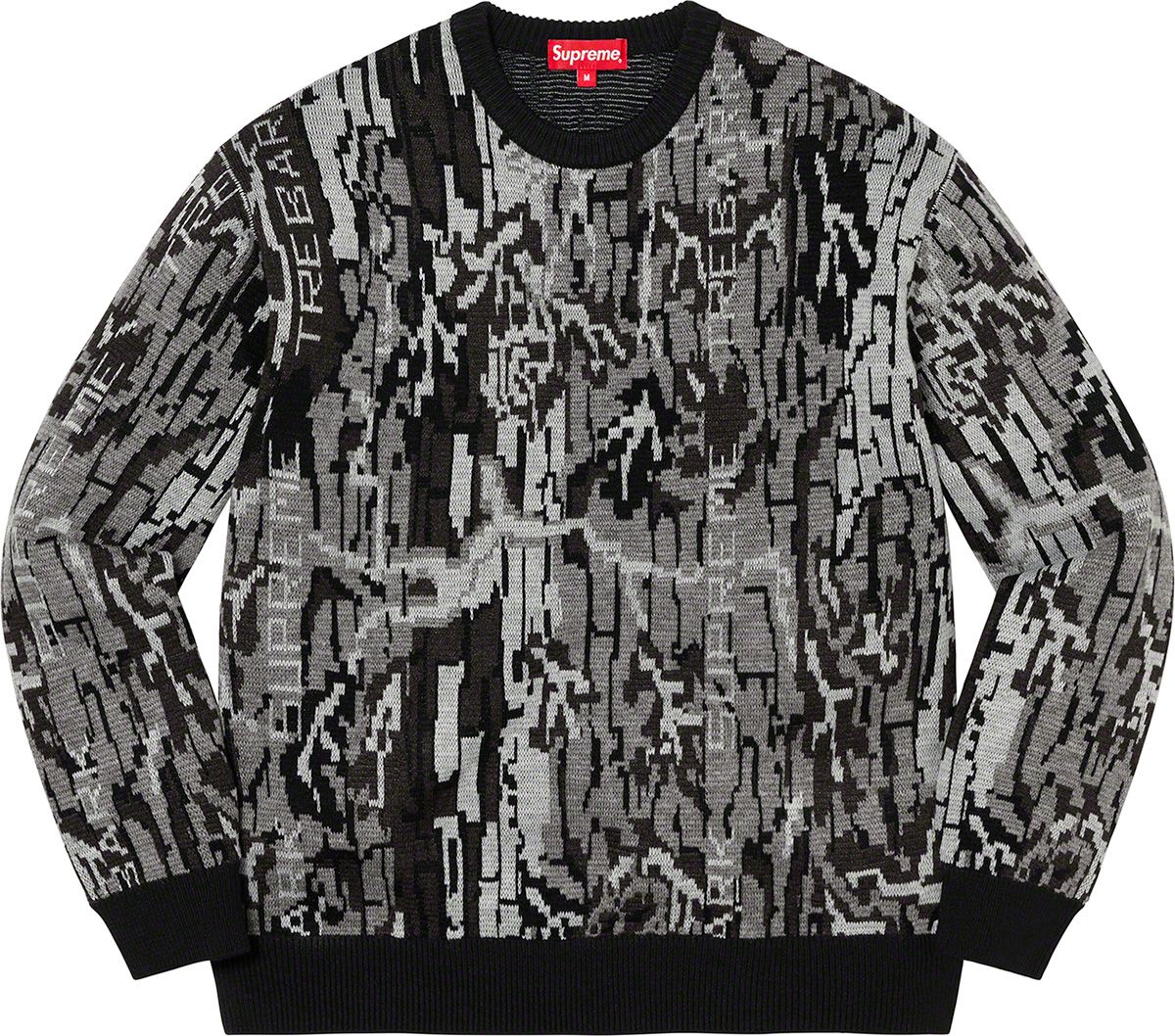 トップス Supreme Trebark Camo Sweater Fall/Winter 2022 Preview – Supreme