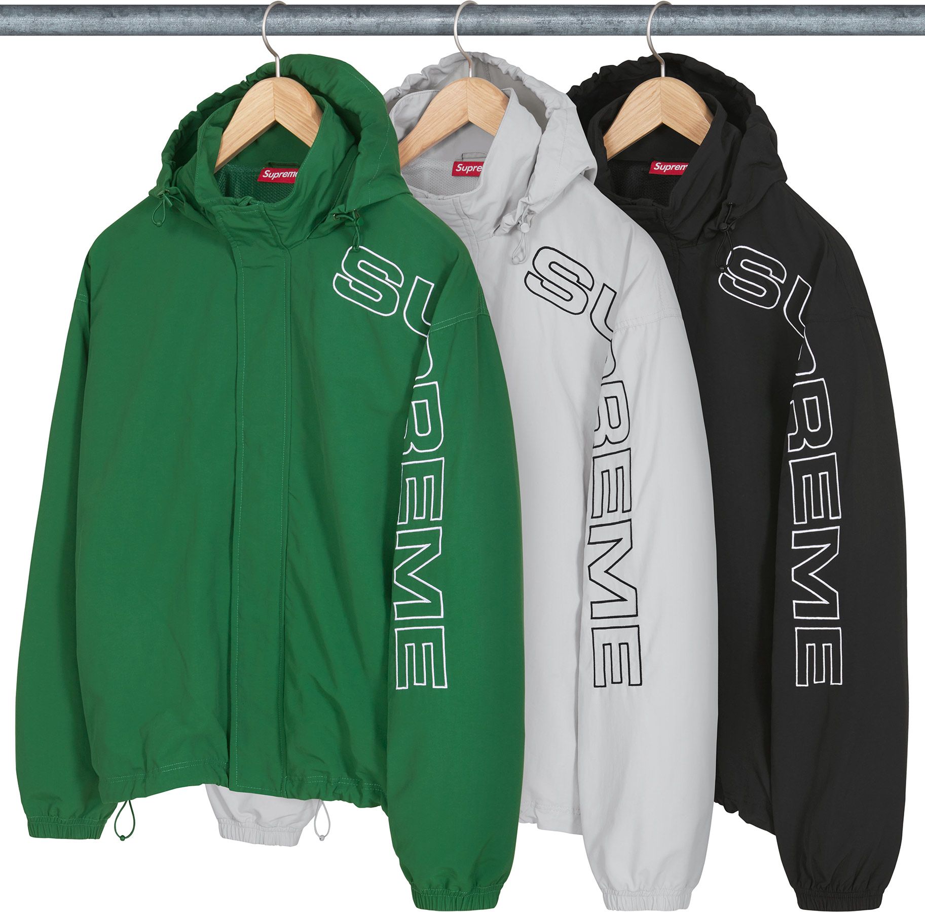 ジャケット・アウター Supreme Spellout Embroidered Track S Fall/Winter 2024 Preview – Supreme