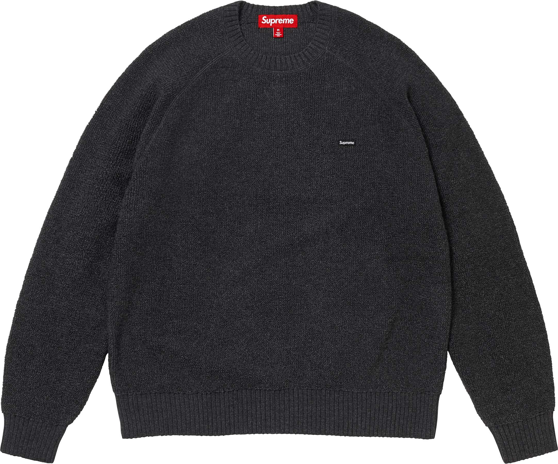 Supreme Terry Small Box Sweater 黒 L Fall/Winter 2024 Preview – Supreme