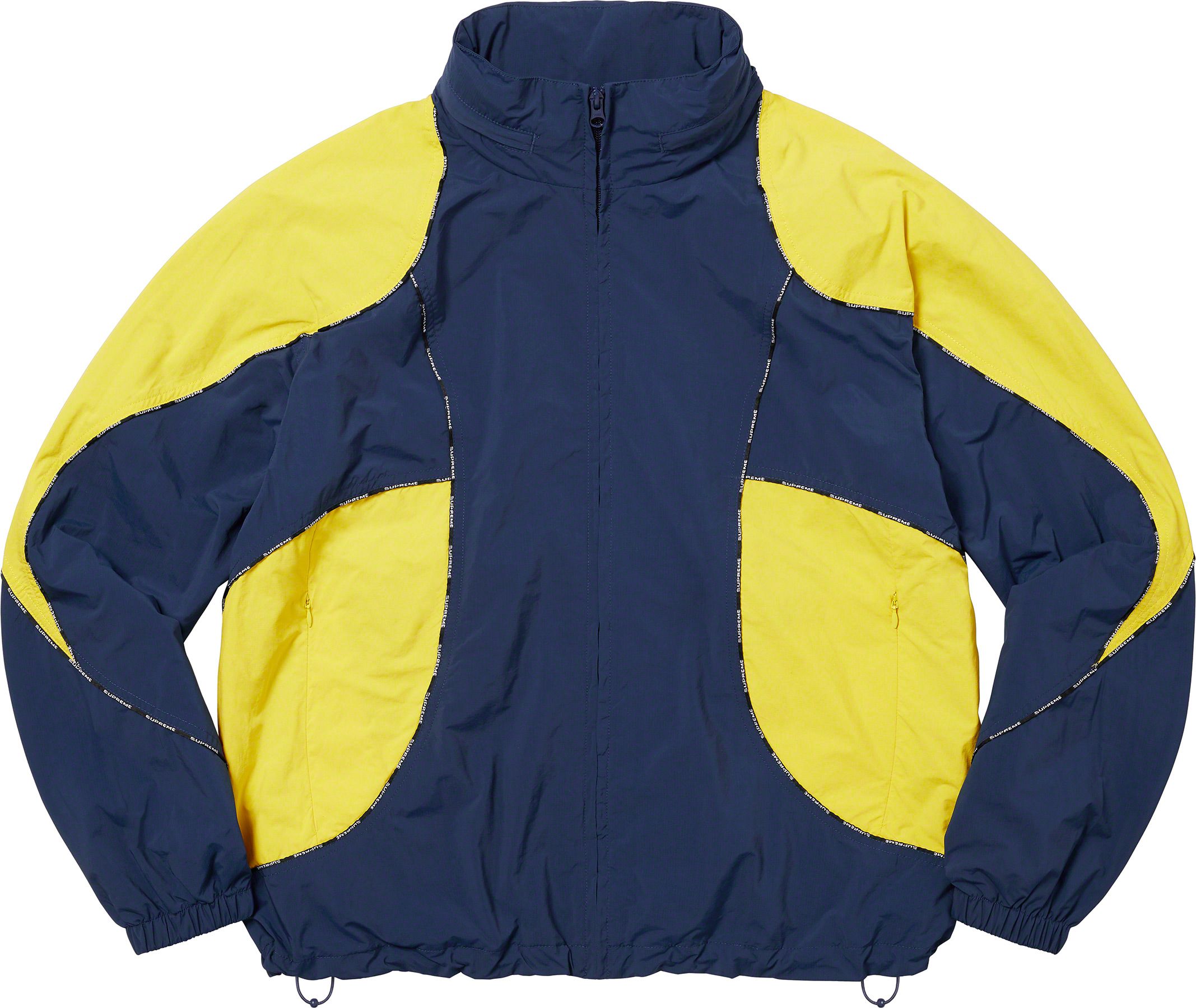 璢：Logo Piping Hooded Track Jacket Fall/Winter 2023 Preview – Supreme