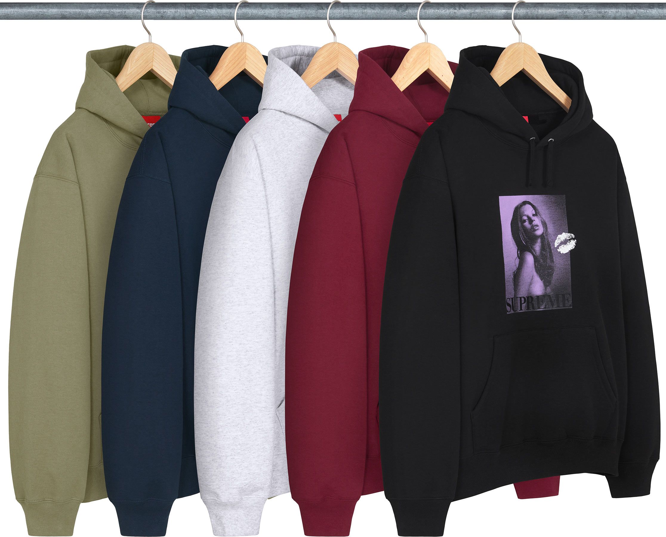 トップス Supreme Kate Moss Hooded Sweatshirt XL Fall/Winter 2024 Preview – Supreme