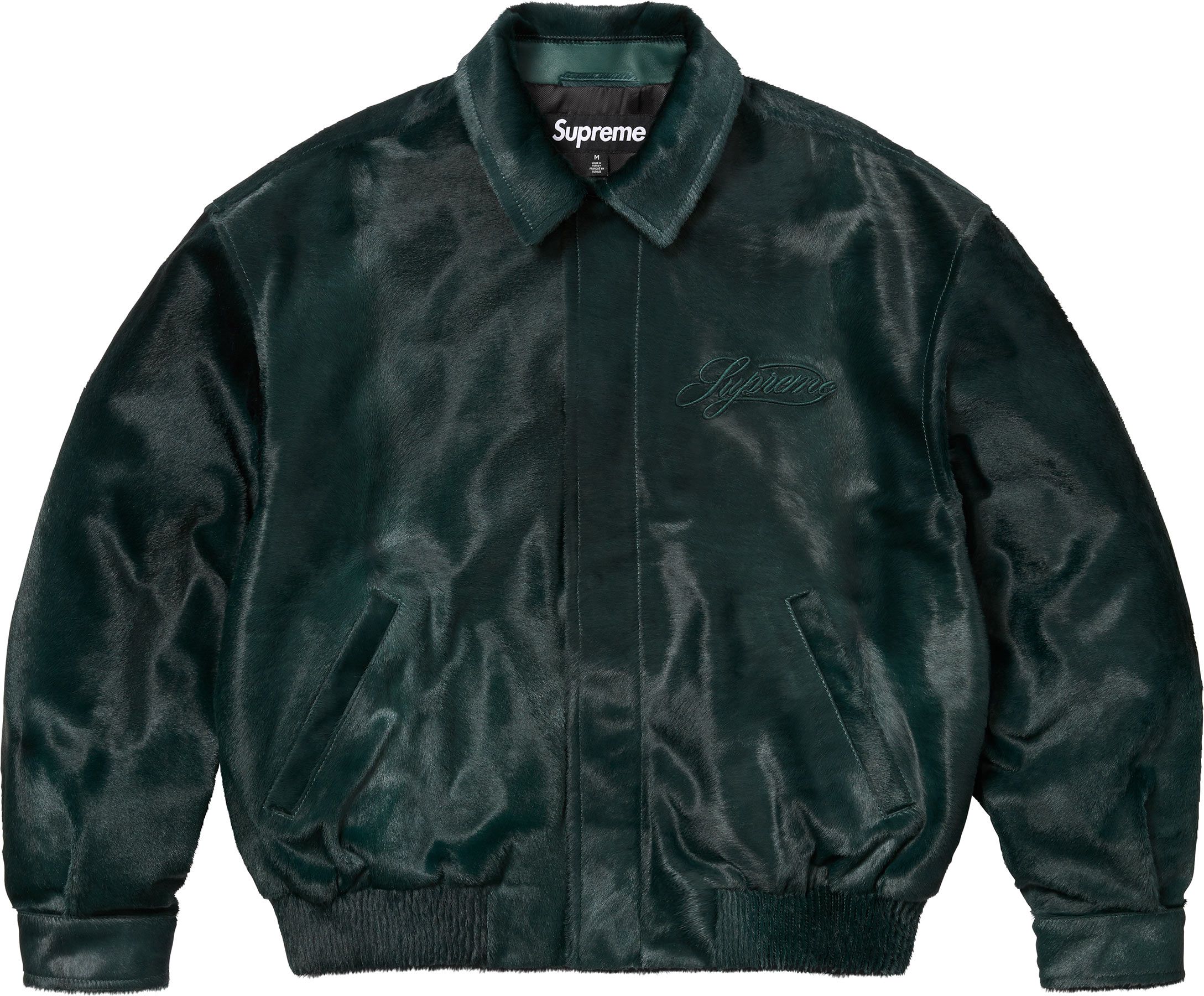Supreme Ponyhair Varsity Jacket sサイズ s Spring/Summer 2025 Preview – Supreme