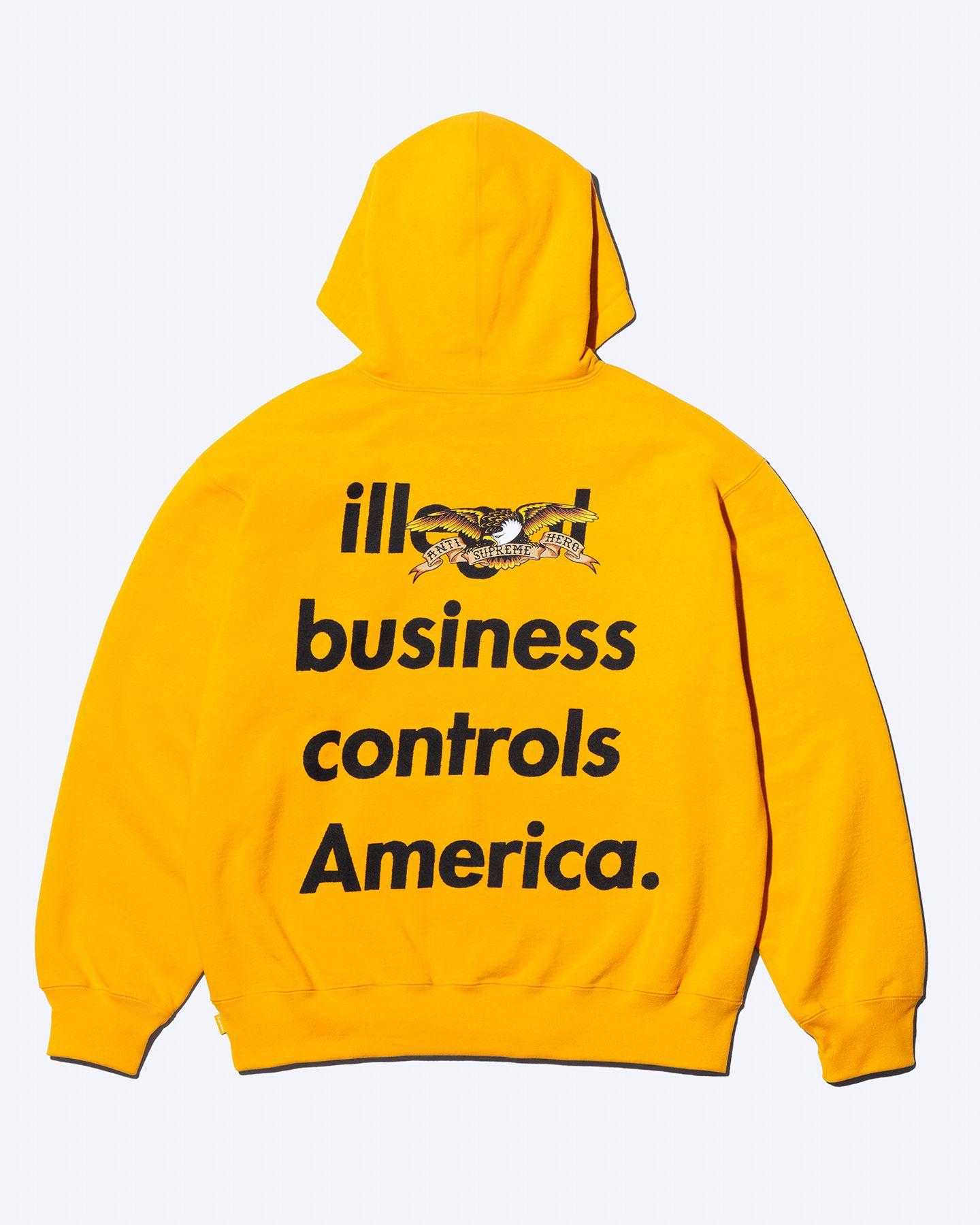 Supreme ANTIHERO パーカー イエロー Lサイズ Supreme®/ANTIHERO® – Gallery – Supreme