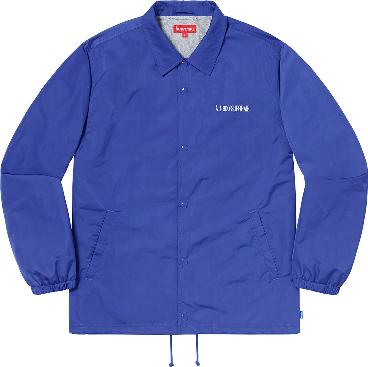 1-800 Coaches Jacket - Fall/Winter 2019 Preview – Supreme