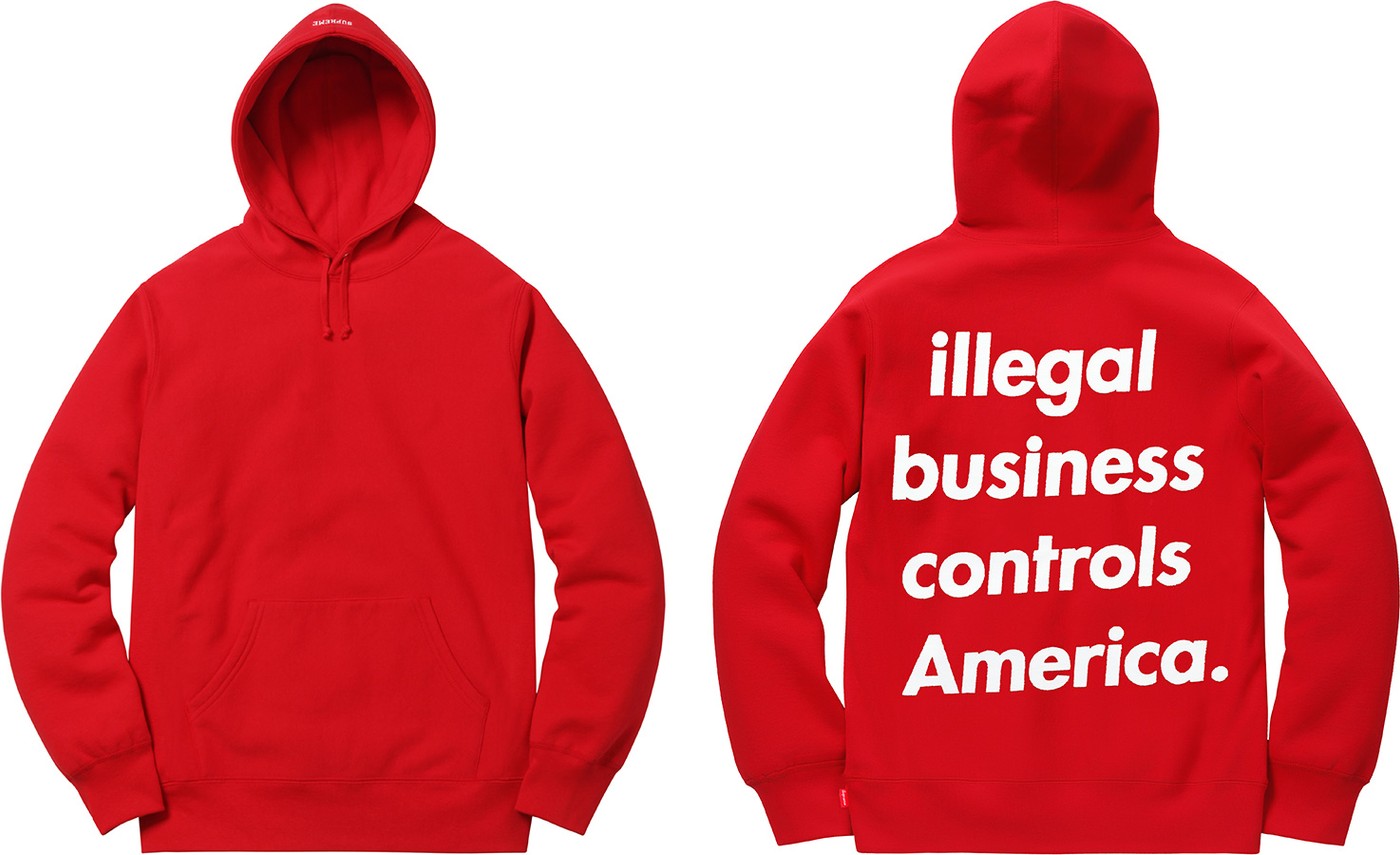 Illegal Business Hooded Sweatshirt - Spring/Summer 2018 –