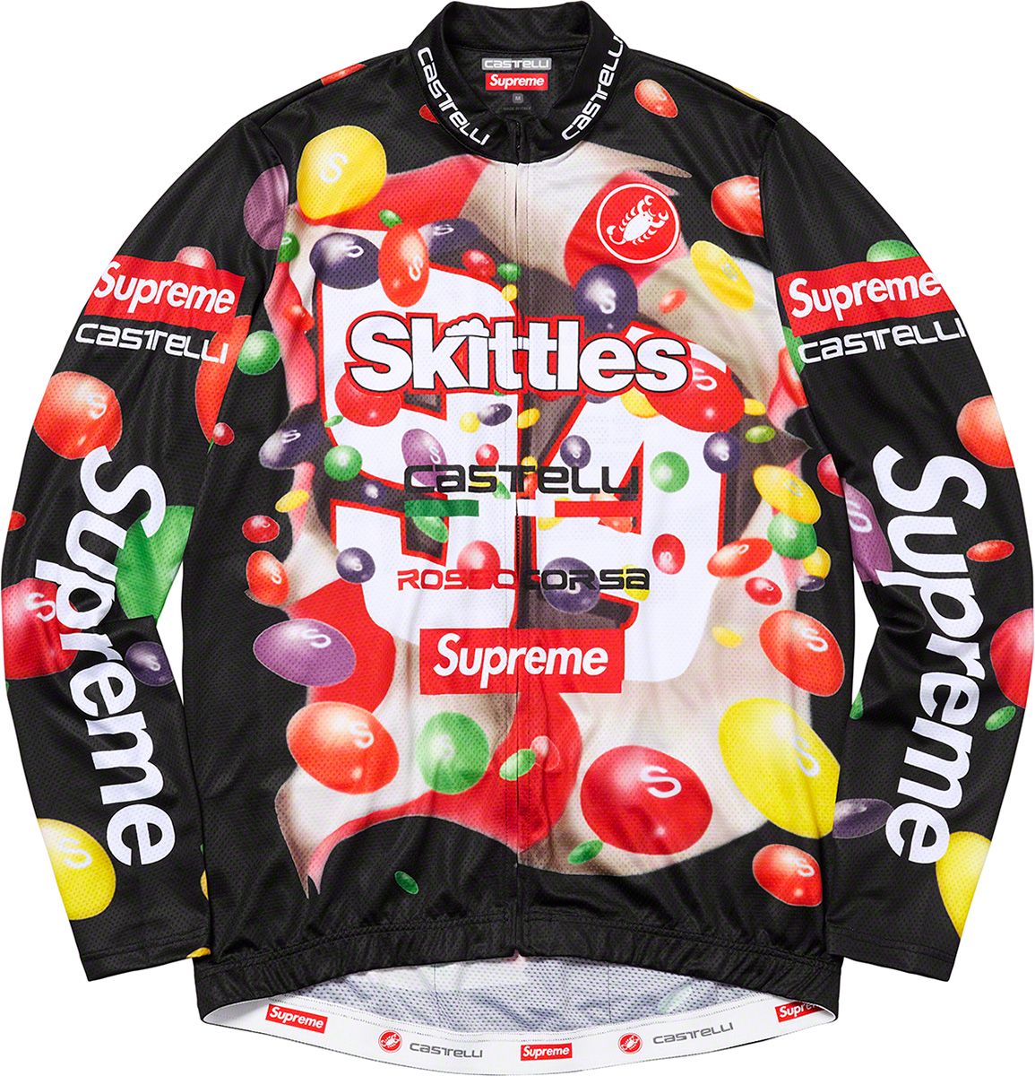 Supreme®/Skittles®/<wbr>Castelli L/S Cycling Jersey - Fall/Winter