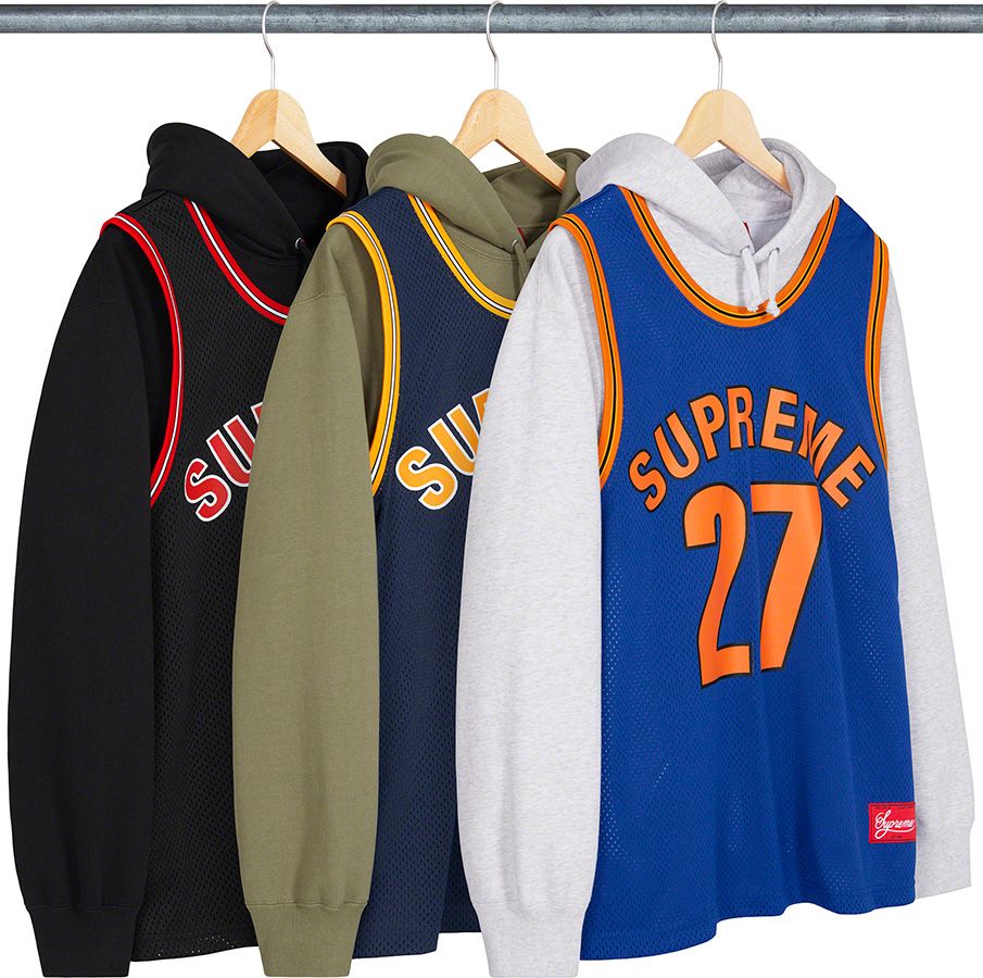Basketball Jersey Hooded Sweatshirt - Spring/Summer 2021 Preview