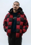 Checkerboard Puffy Jacket, Flags L/S Top, Side Logo Track Pant image 11/26