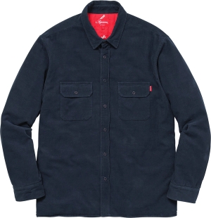 Corduroy Quilted Shirt