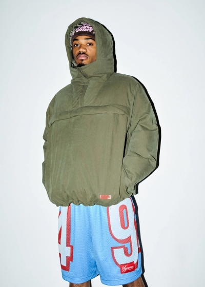 Hooded Down Pullover, 94 Jersey Short, Fat Tip Beanie image 32