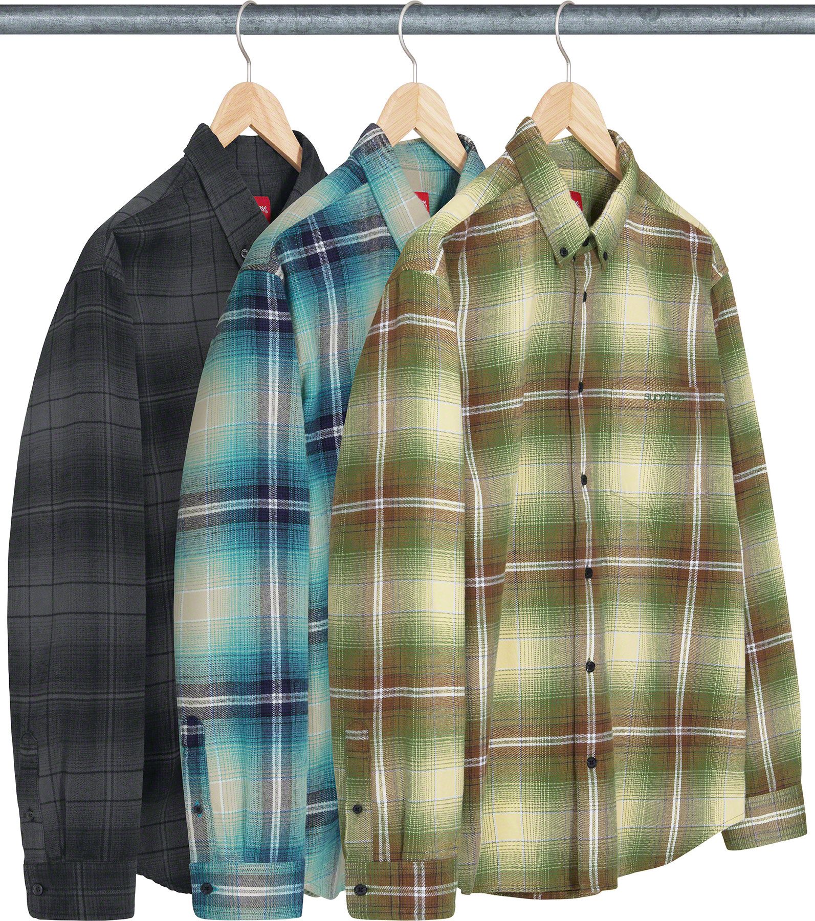 Shadow Plaid Flannel Shirt - Spring/Summer 2023 Preview – Supreme
