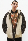 Reversed Shearling Hooded Jacket, Paisley L/S Polo, Piping Track Pant image 29/30