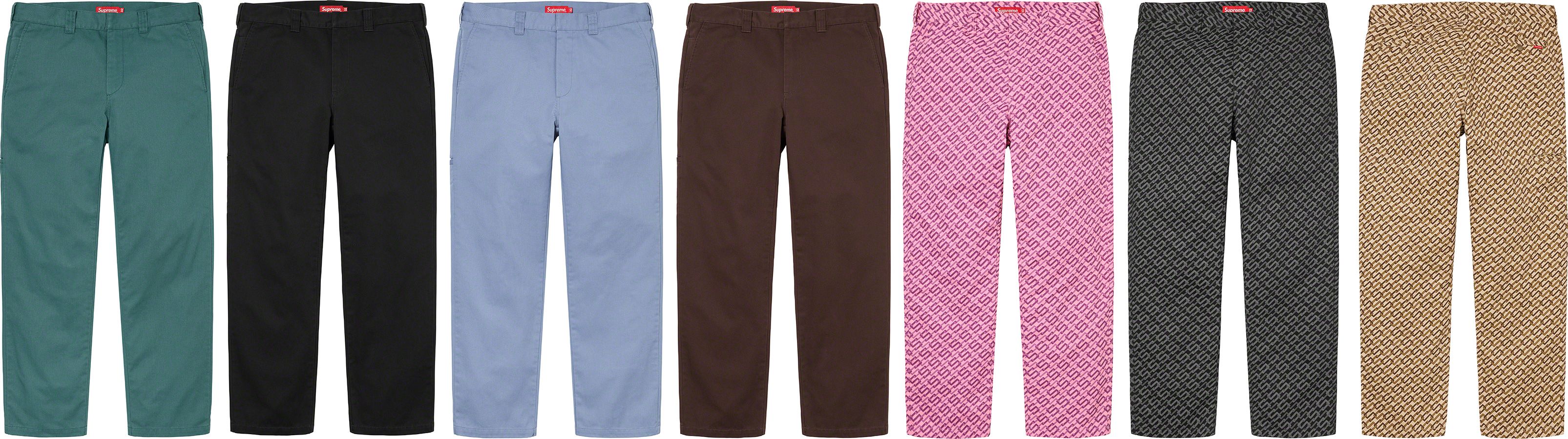 Work Pant - Spring/Summer 2022 Preview – Supreme