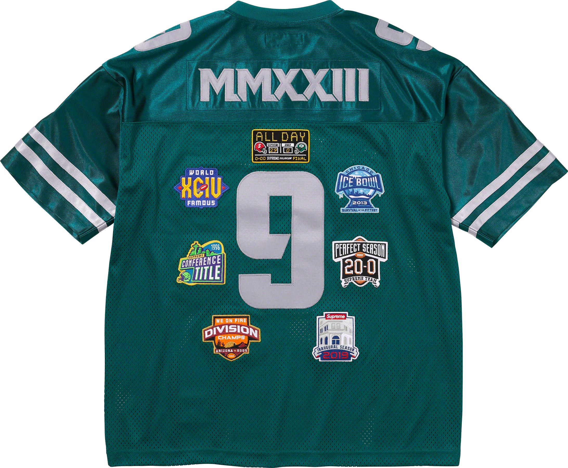 Championships Embroidered Football Jersey - Fall/Winter 2023